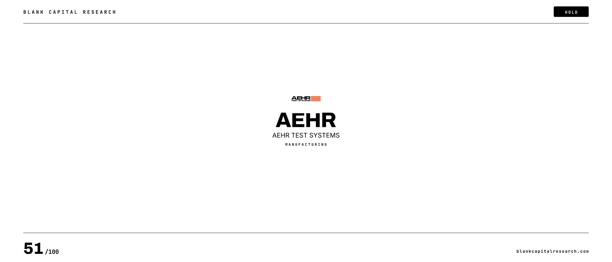 Aehr Test Systems: Strong AI Potential, Zero Visibility