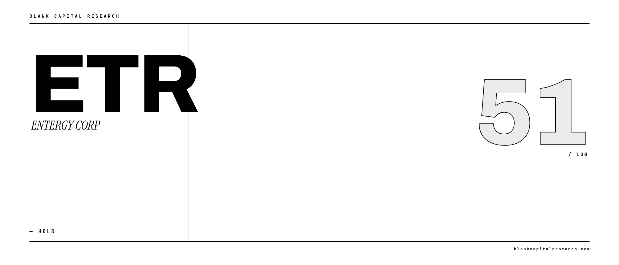 ENTERGY CORP /DE/ (ETR) Is Wall Street's Safest Bet. What Could Go Wrong?