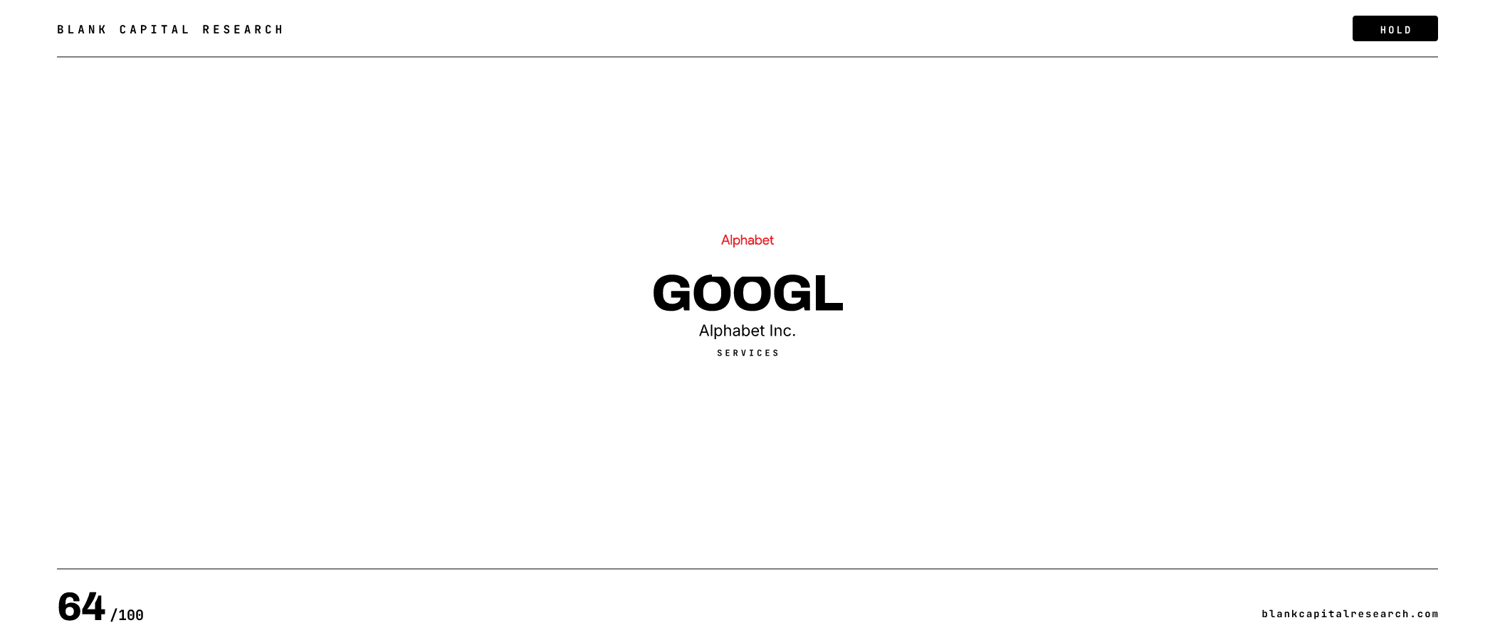 Alphabet at Number 15: What a Quantitative Model Sees in the World's Most Analyzed Stock