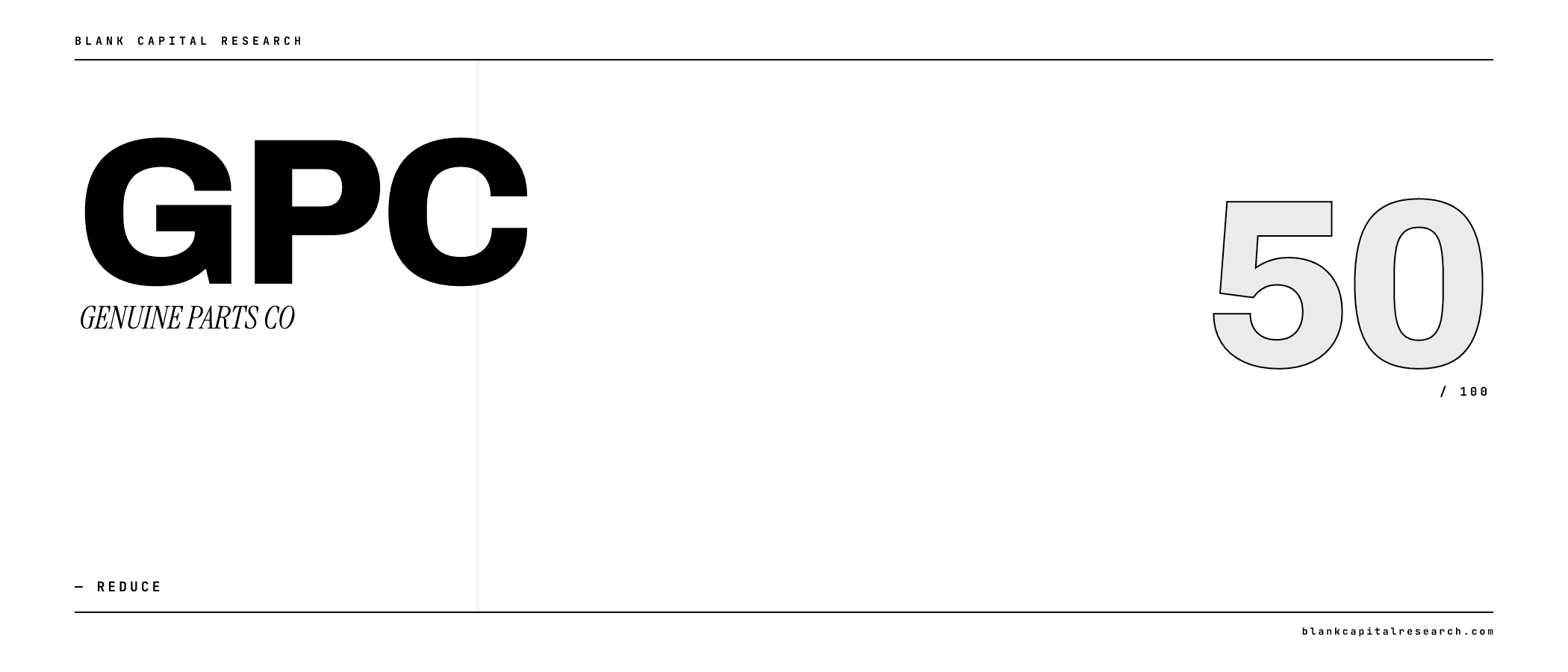 GENUINE PARTS CO (GPC) Is Wall Street's Safest Bet. What Could Go Wrong?
