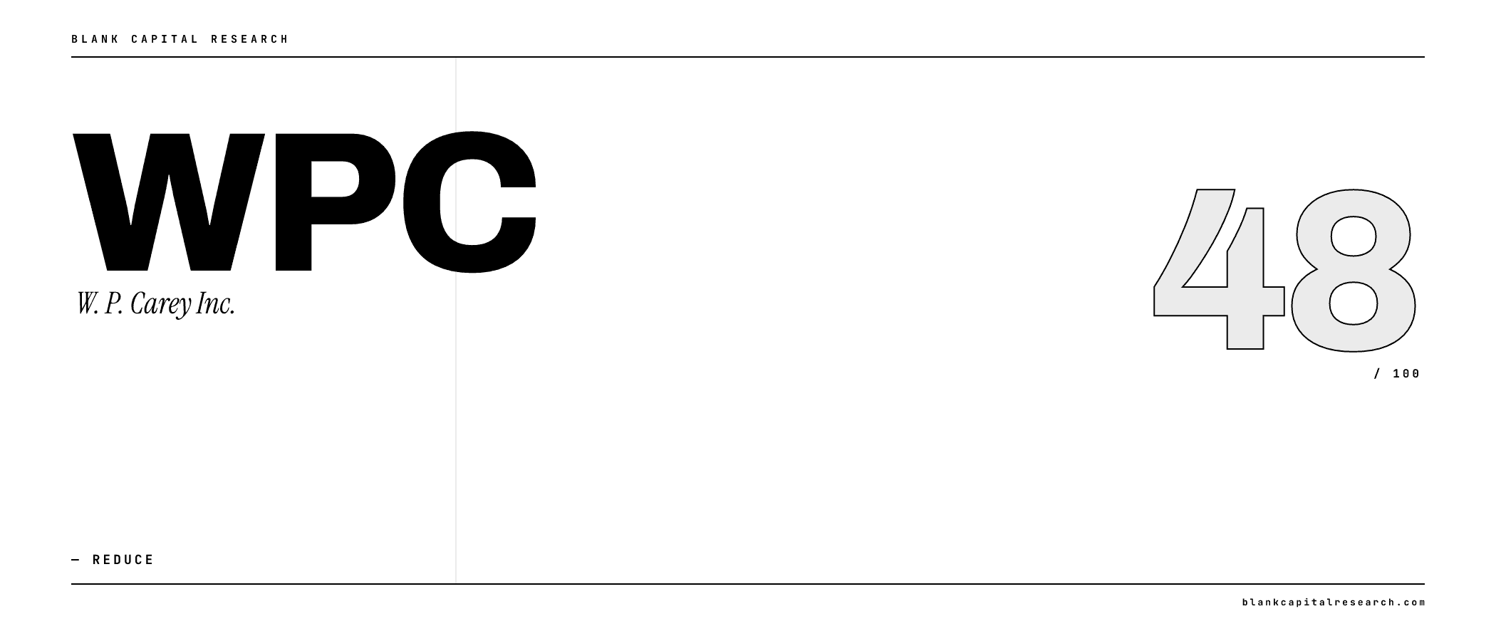 W. P. Carey Inc. (WPC) Is Wall Street's Safest Bet. What Could Go Wrong?