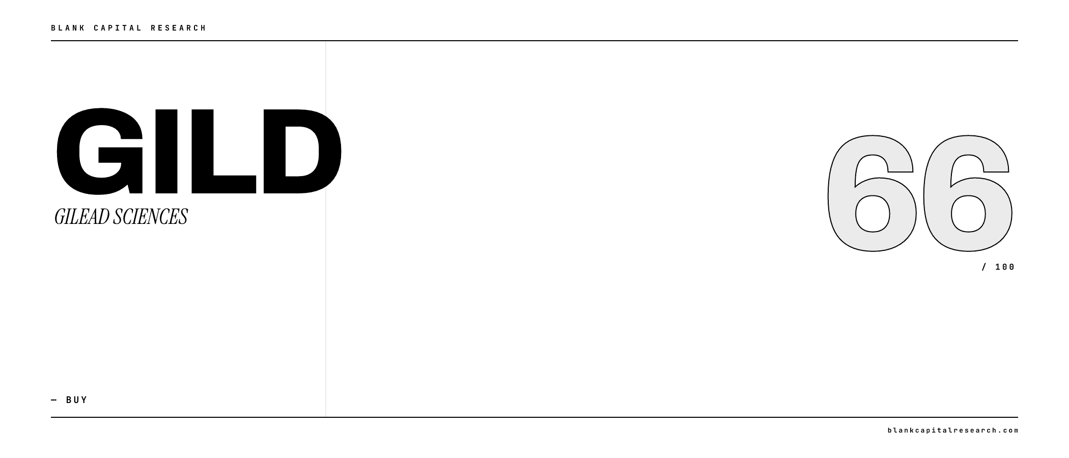 GILEAD SCIENCES, INC. (GILD) Is Wall Street's Safest Bet. What Could Go Wrong?